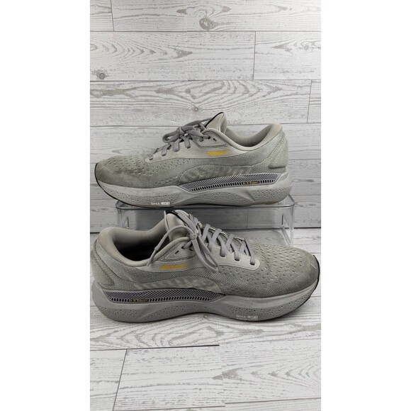 Brooks Adrenaline GTS 24 Men’s 11 2E WIDE Running Shoes Alloy/white/gold #475